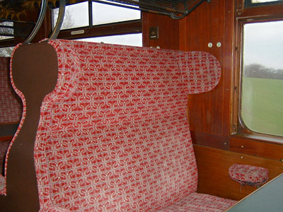 Third Class 'chain link' seating - Richard Salmon - December 2003