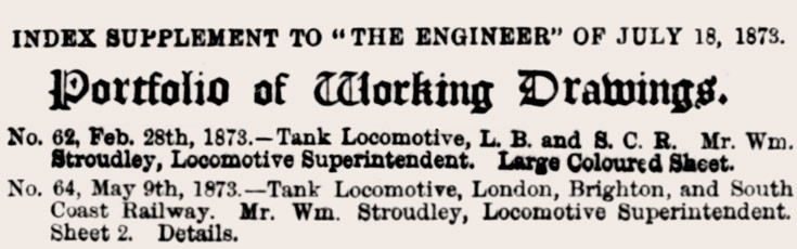 Fenchurch in The Engineer - drawings