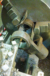 Machining the bearings - Clive Emsley