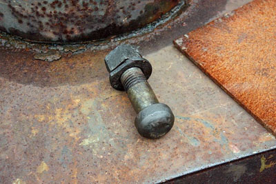 A removed bolt - Clive Emsley
