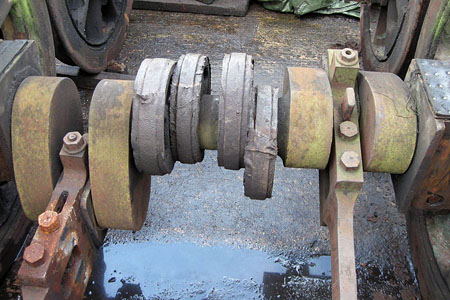 Crank axle with connecting rods - Clive Emsley