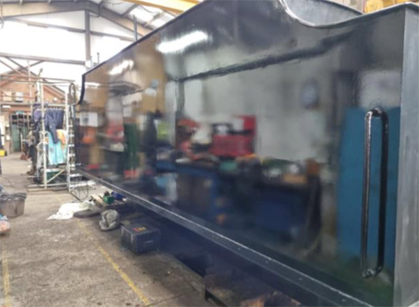 Riveting in the foundation ring. Photo: Leaky Finders