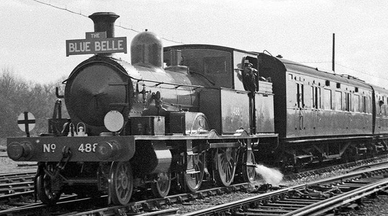 488 on incoming railtour - Ian Nolan - 1 April 1962
