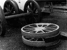 [View of new wheel castings]