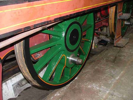 wheels being repainted - 27 May 2007 - Rob Faulkner