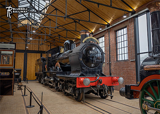 9017 at Aberystwyth - Bluebell official photo