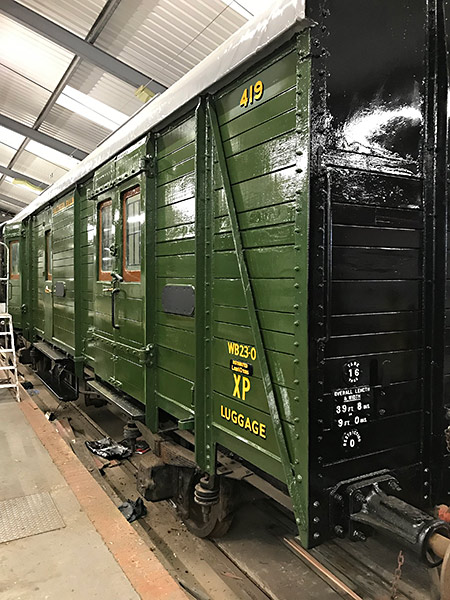 SR Van C 419 after overhaul - Richard Salmon - 11 February 2024