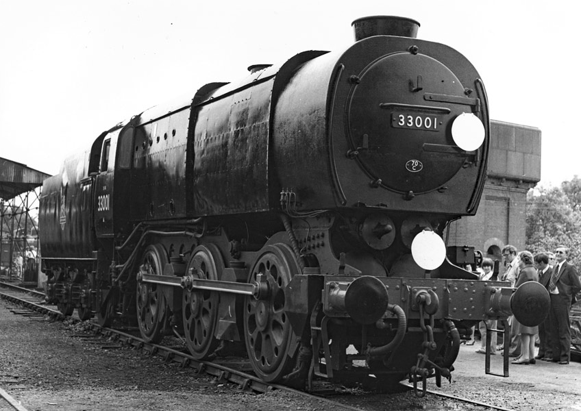 33001 shortly after arrival at Sheffield Park in 1977 - Bryan Benn
