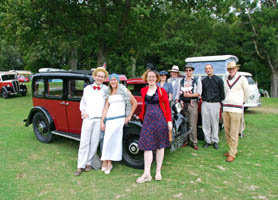 Vintage Weekend - Costumes and Cars - 15 August 2009 - Derek Hayward