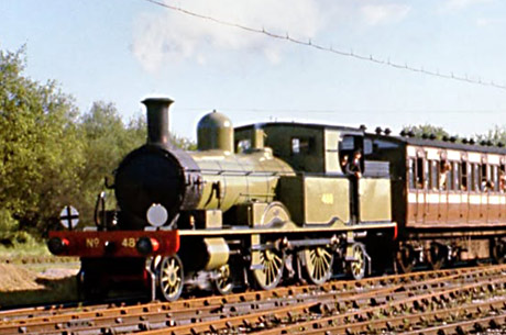 Adams radial with Mets and 320 enters Horsted Keynes on 12 April 1963 - Mike Morant
