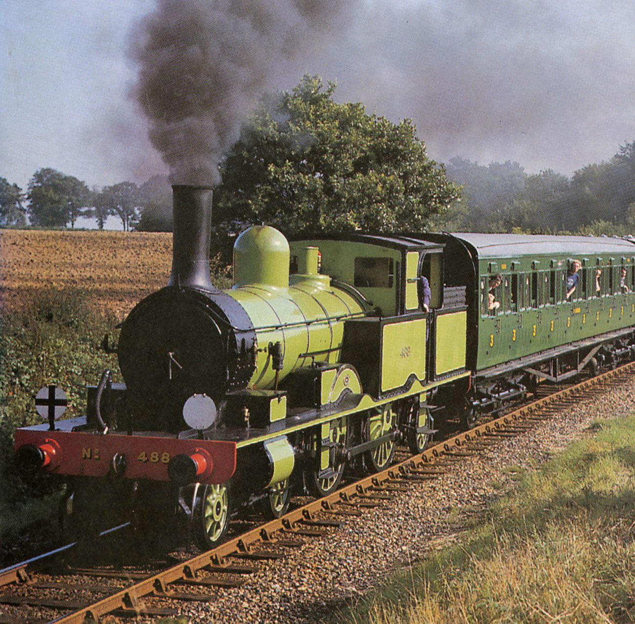 London & South Western Railway No. 488 Adams "Radial Tank" 4-...