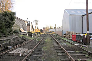 Woodpax sidings clear - 1 January 2010 - Derek Hayward