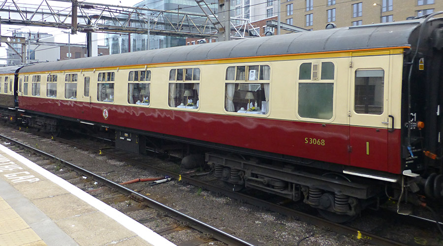 3068 in Riviera Trains wervice at Kings Cross - 6 May 2017 - Jon Horrocks