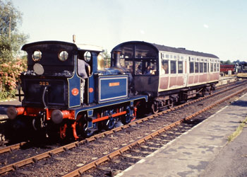 323 'Bluebell' at Sheffield Park in 1966 - Andrew Waller