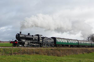 7F 53809 on 11am from SP towards Town Place Bridge - Phil Jemmison - 16 November 2008