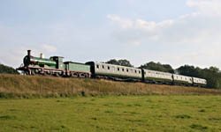 C-class with Vintage train - 21 Sept 2008 - Andrew Strongitharm