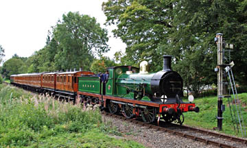 C-class with the Victorian carriages at Kingscote Up Home - 19 September 2009 - Derek Hayward