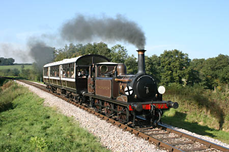 Fenchurch with the Obo on the 3.21 ex Horsted Keynes - 27 September 2009 - Andrew Strongitharm
