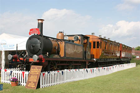 Stepney and Victorian coaches at South of England Show - 11 June 2009 - Tony Sullivan