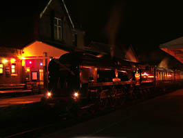 34059 with Pullman Cars - 12 December 2009 - Mike Lee
