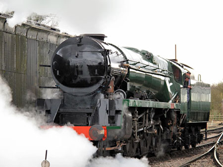 Sir Archibald Sinclair moves under steam - John Fry - 4 March 2009