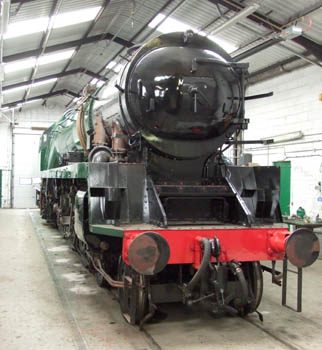 Sir Archibald Sinclair in the Paint Shop at the carriage works - Richard Salmon - 28 Mar 2009
