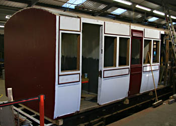 Compartment end of SECR 3360 - Dave Clarke - 18 July 2010