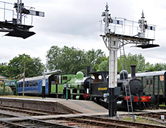 LSWR locos at Horsted Keynes - Derek Hayward - 7 July 2010
