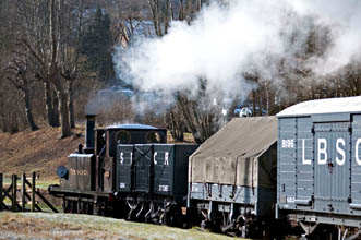 Fenchurch with the goods train - Martin Lawrence - 20 February 2010