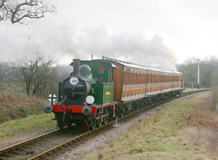 178 (running as Pioneer II) hauls its first train in preservation - 27 February 2010 - Tony Sullivan