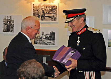Presentation of Queens Award - Derek Hayward - 16 September 2010