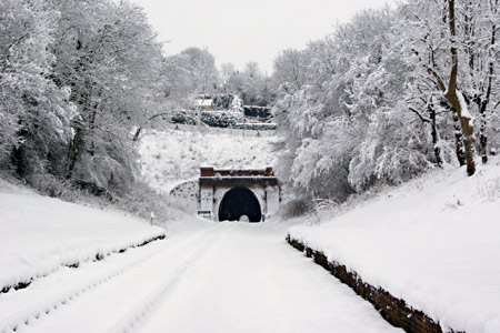 Sharpthorne Tunnel in the snow - Gary Saunders - 6 January 2010