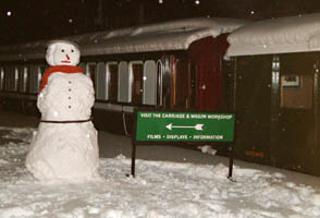 Snowman at Horsted Keynes - David Chappell - 10 January 2010