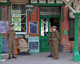 Troops at Kingscote - Derek Hayward - 8 May 2010