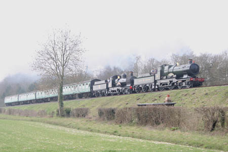 Dukedog with City of Truro at Mid Hants Railway - Andrew Strongitharm - 26 March 2011