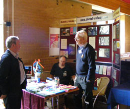 Sales stand at Epsom & Ewell show - Chris Dadson - 17 April 2011