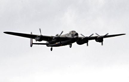 Lancaster flypast at Horsted - Derek Hayward - 8 May 2011