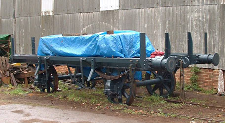 SECR wagon 567 rewheeled - Martin Skrzetuszewski - 20 Sept 2011