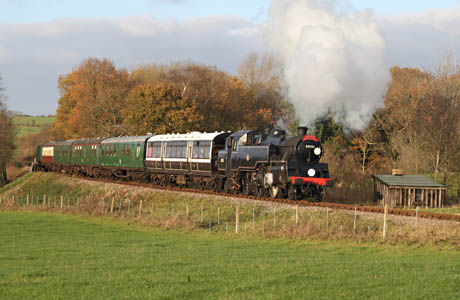 80151 on a Santa Special - Andrew Strongitharm - 3 December 2011