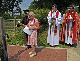 Opening of memorial garden - Derek Hayward - 3 July 2011