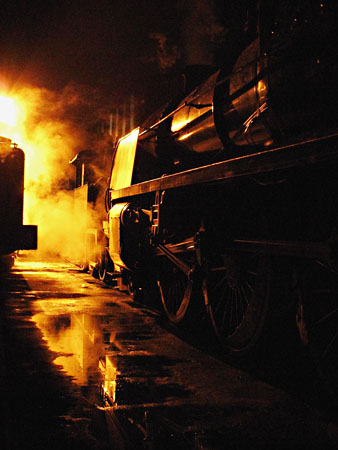 U and 323 on shed - Chris Suitters - 10 December 2011