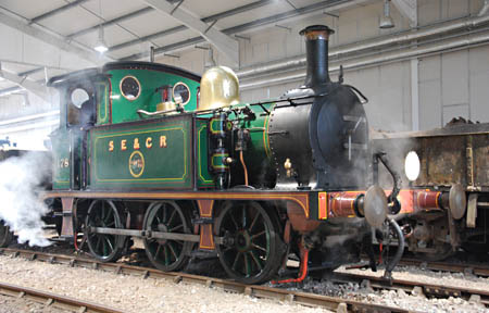 178 in carriage shed at Sheffield Park - Patrick Plane - 8 March 2012