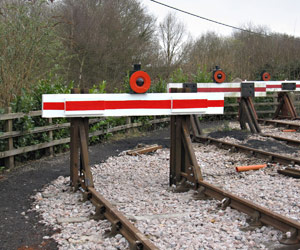 New buffer stops on washout-pit headshunt - Mike Hopps - 9 March 2012