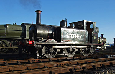 55 'Stepney' at Sheffield Park - Martin Lawrence - 11 January 2012