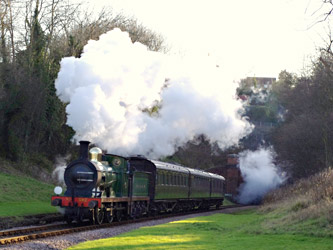 C-class with the Maunsell set at West Hoathly - Peter Austin - 2 January 2012
