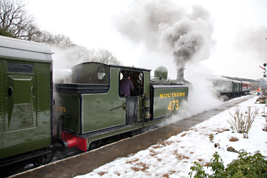 B473 at Horsted Keynes - Chris Beaumont - 12 February 2012