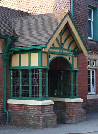 Completed restoration of Horsted Keynes porch - Ray Wills - 1 February 2012