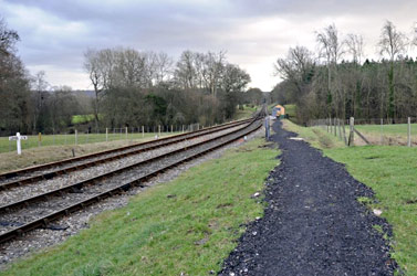 New path at Kingscote - Derek Hayward - 21 January 2012