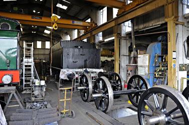 Tender and wheels of Q-class in the works - Derek Hayward - 6 April 2012