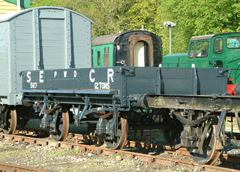 SECR 2-plank Ballast wagon No.567 - David Chappell - 13 May 2012